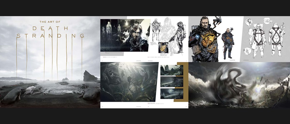 THE ART OF DEATH STRANDING - 新川洋司氏によるコンセプトアートも