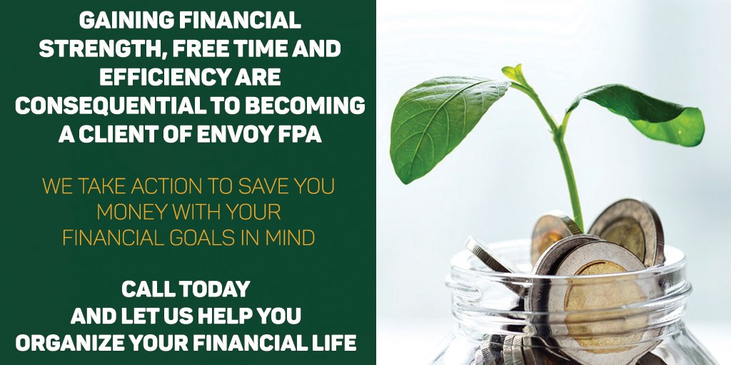 EnvoyFpa's tweet photo. We always try to combine our clients’ goals with their finances the best way possible. 
With the help of our financial experts, you will gain more financial strength and be more efficient with making some buying and saving decisions. https://t.co/zrRFq0Xrpv