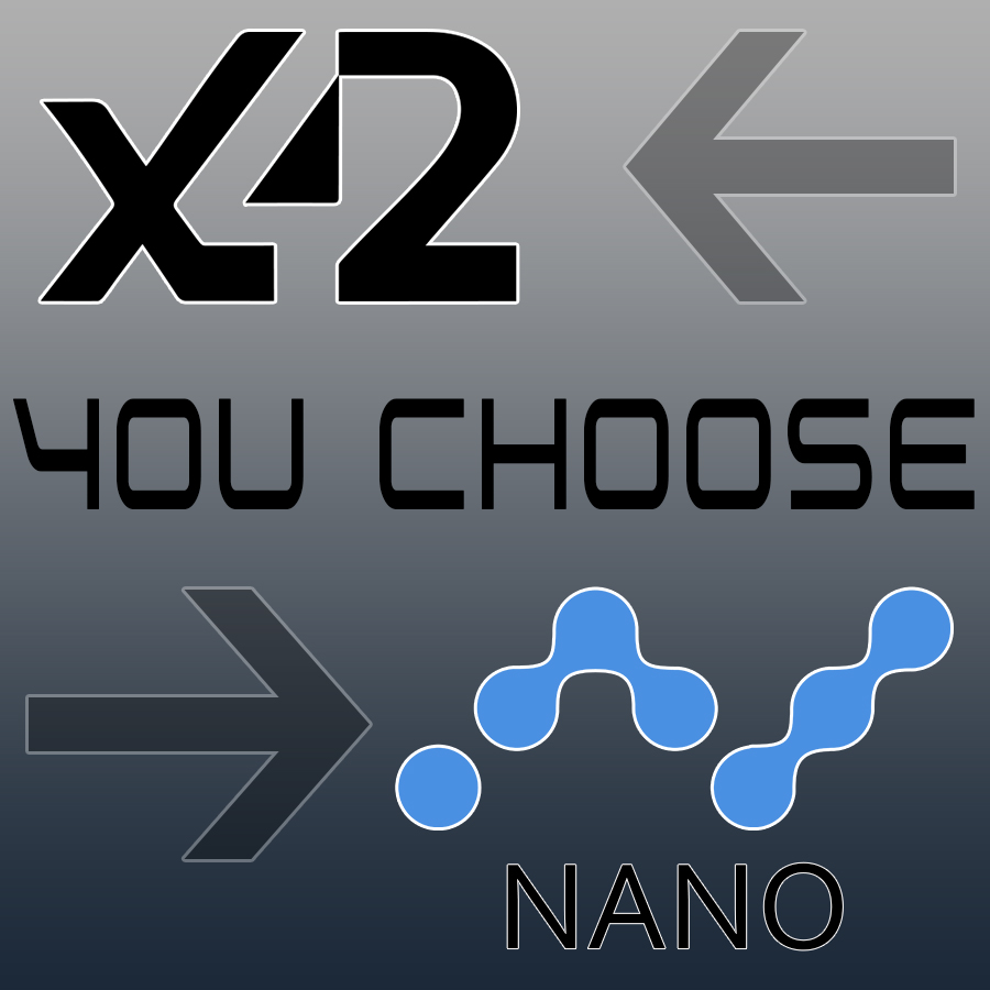 AltcoinMonopoly's tweet photo. Hereโs a chance for 10 people to win some x42.
๐๐๐
Rules are,
1- Follow @x42protocol
2- Follow @AltcoinMonopoly
3- Join our Discord server - https://t.co/dXEwnla5g6
4- Give your opinion on #FeelessTransactions.
๐๐๐
#x42protocol #x42 #Bitcoin #Stratis #Ethereum #NANO https://t.co/YKviPRwyjE