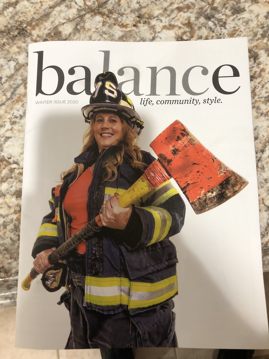 IFitzkee's tweet image. A local magazine article that I was featured in 1/9/20. Loved meeting the other two firefighters from my county that I hadn’t known before this article.
