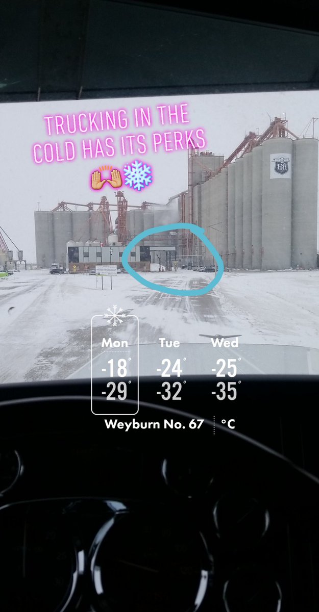 SarahLeguee's tweet image. These cold days kinda suck but you can get a lot done (if nothing breaks lol). Opened up our 1st &amp;amp; only 500' bag yesterday to load trucks for today. Dad and I cleaned it up by 8pm! Amazing what 2 super b's &amp;amp; a tandem trailer can do when there's no lineup! #coldAF #farmlife