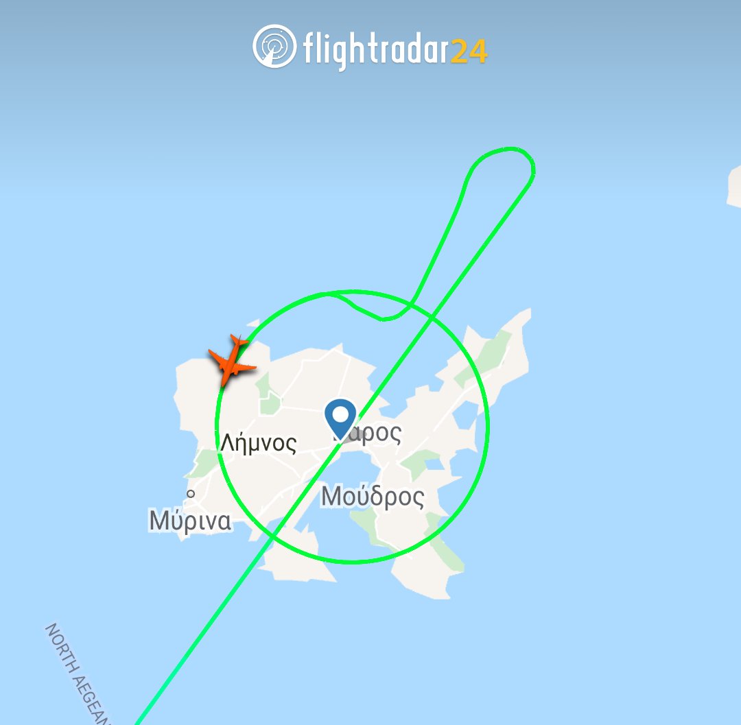 landingsgr's tweet photo. Perfect day for #Airport #NavigationalAids #Calibration at #Limnos island (#LGLM/#LXS) by #HCAA (#ΥΠΑ) Cessna 750 SX-ECI. https://t.co/xdTCF70vjF