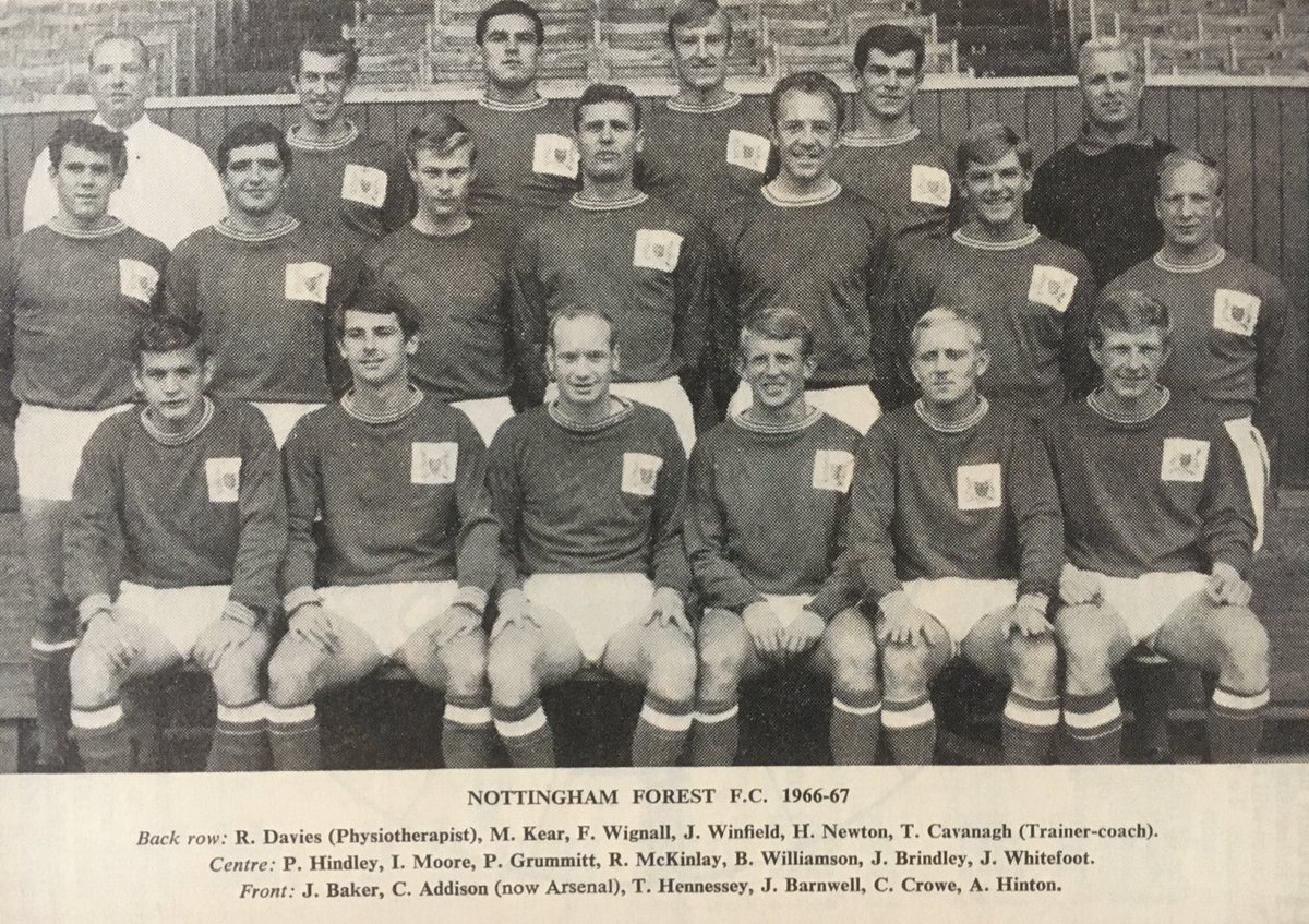 Theleaguemag's tweet photo. Nottingham Forest 1966-67 https://t.co/YIqD3Yishr