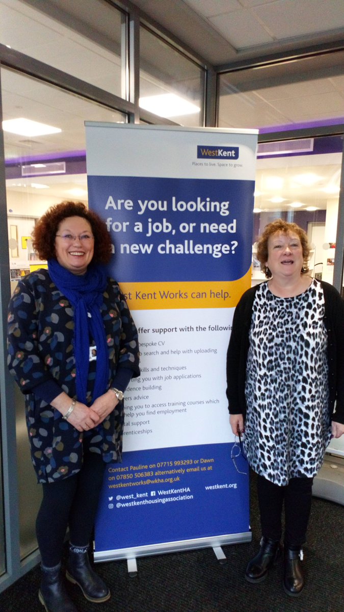 Dawn, Russ and me are at the Swanley Link today. Come and see us if you need careers /employment advice#careers #jobs #help #employment