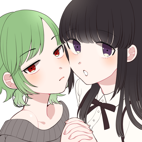 ゐあいは低浮上 麻里ちゃ お友達 と異藍 イラストメーカー でツーショット 百合っぽいw オリキャラ イラスト イラストメーカー T Co X0obzxfpve Twitter