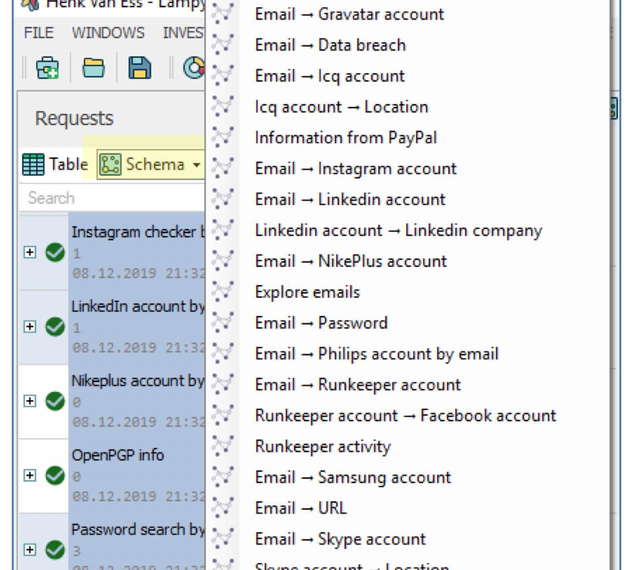 𝚑𝚎𝚗𝚔 𝚟𝚊𝚗 𝚎𝚜𝚜 Nyctour Osint Tip 1 Out Of 25 Lampyre Io For Email Phone Investigation One Of My Delegates Wrote A Manual Feel Free To Download It Here T Co 5evxrkpngo T Co S7mj6p6hs9 𝚑𝚎𝚗𝚔 𝚟𝚊𝚗 𝚎𝚜𝚜 Nyctour Osint Tip 1 Out Of 25 Lampyre Io For Email Phone Investigation One Of My Delegates Wrote A Manual Feel Free To Download It Here T Co 5evxrkpngo T Co S7mj6p6hs9