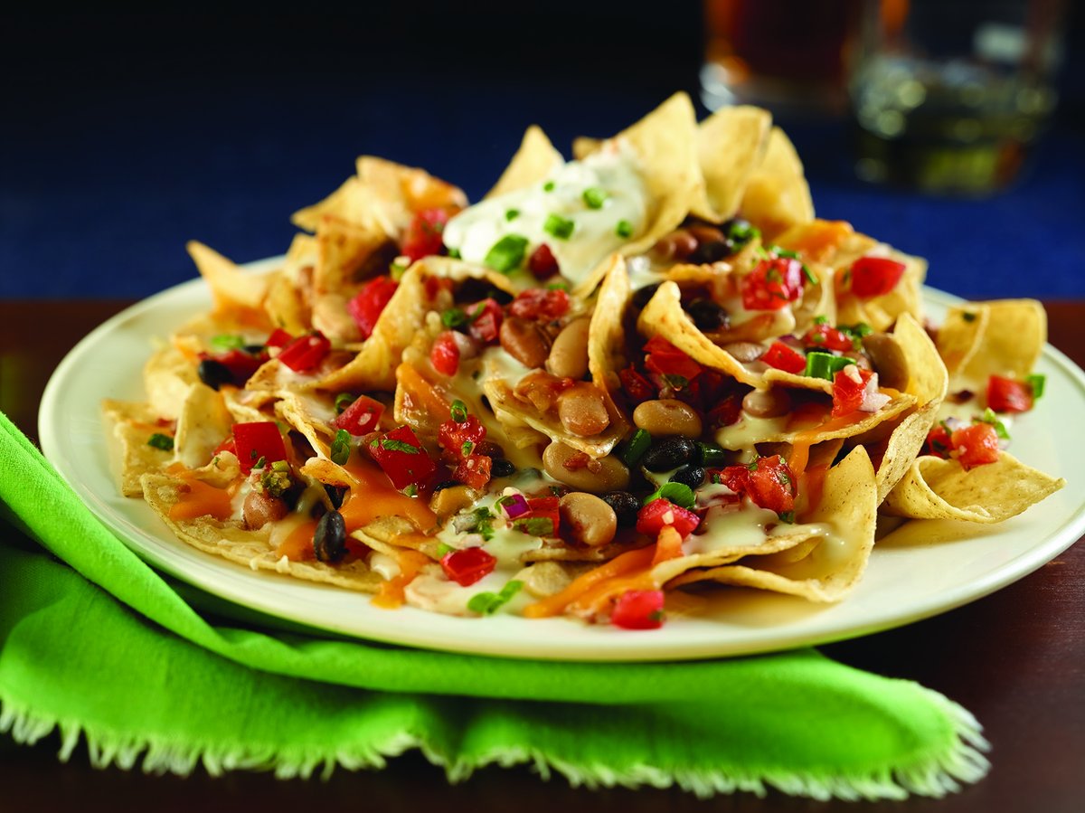 There’s no specific day in the week to try our Nachos.
CLASSIC NACHOS (Big enough to share)
Tortilla chips piled high layered with three bean mix, Monterey Jack and Cheddar cheese, pico de gallo, jalapenos and green onions. Garnished with sour cream.
#hrcnachos #hardrockcafekl