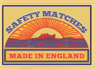 We love this matchbox design uploaded by Gwin Binyon - very nostalgic!