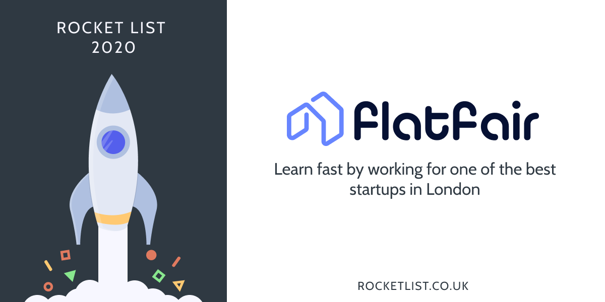getflatfair's tweet photo. Otta has mentioned us on their Rocket List of best startups to work for in London, 2020! flatfair is our home away from home and we're proud of the culture we've created as a business. Check it out: https://t.co/0Qi3OKwtPX
#getflatfair #flatfam #Otta #RocketList2020 https://t.co/cmkumAPcYa