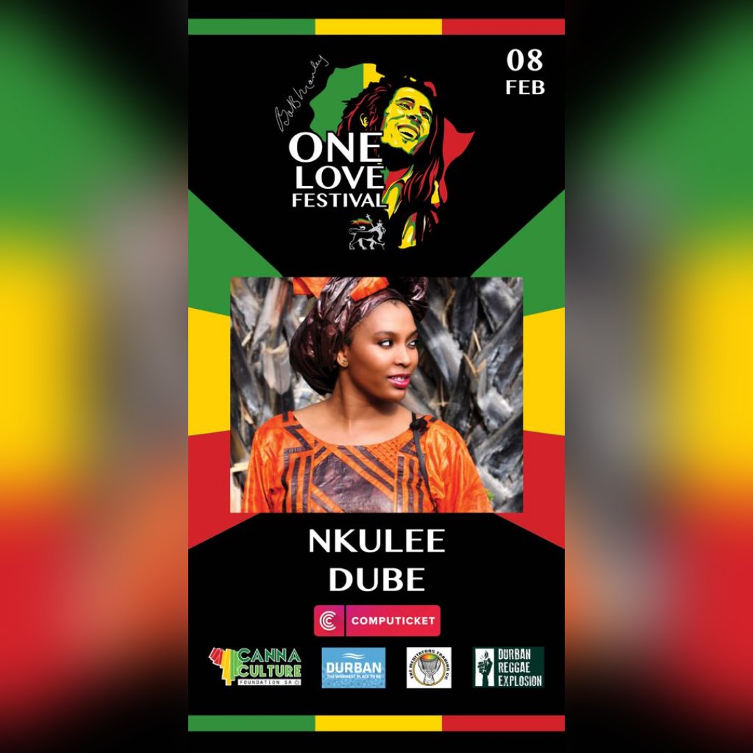 ONE LOVE CONCERT 🎶🎤🇿🇦
8th FEBRUARY 
Its Gonna be Massive 🔥🔥
#BMreggae @Durban20
#livereggaemusic 👊
'Durban is the warmest place to be'🌞🌞