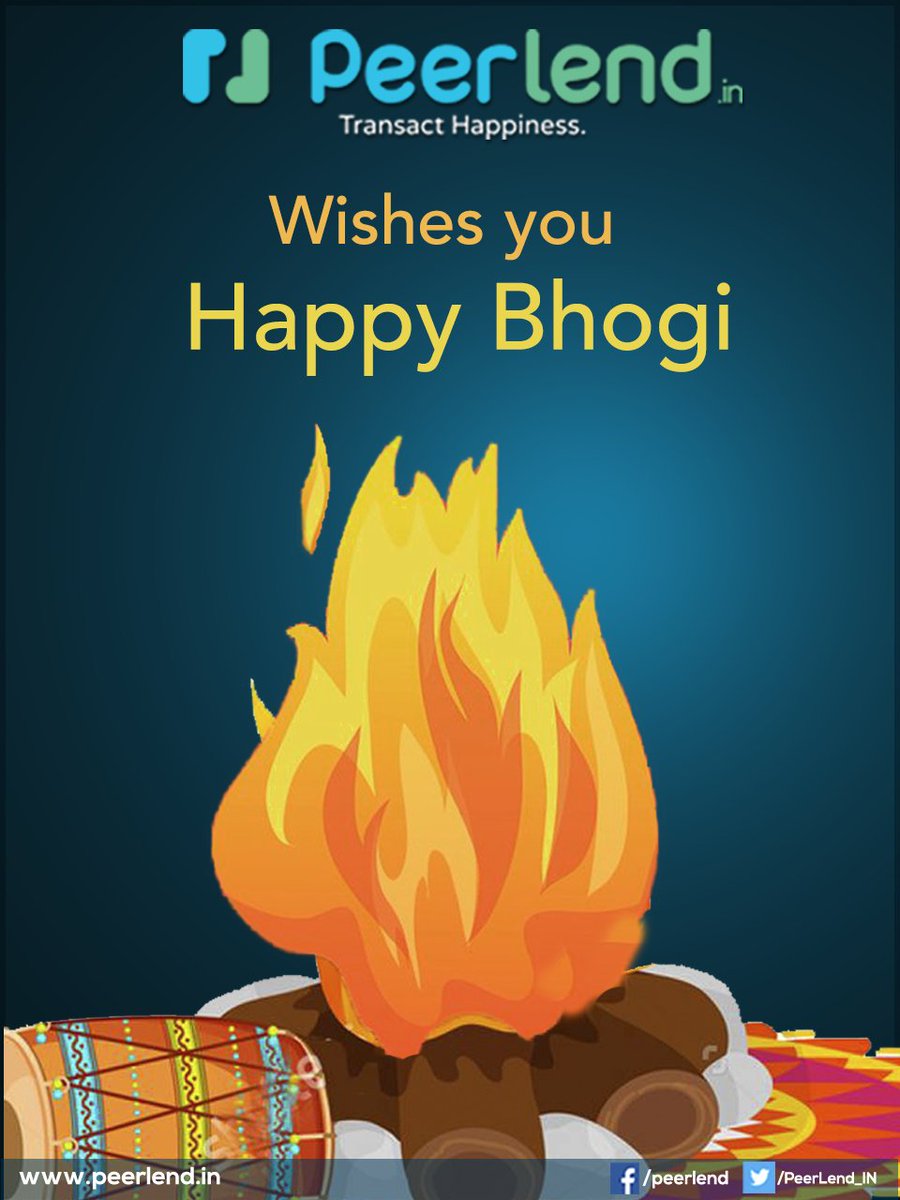 PeerLend_IN's tweet photo. Happy Bhogi!!
#Pongal2020 #PeerlendIndia #1P2P #NBFC #P2P #PersonalLoans #Lenders #Borrowers https://t.co/QbpjsW9eD9