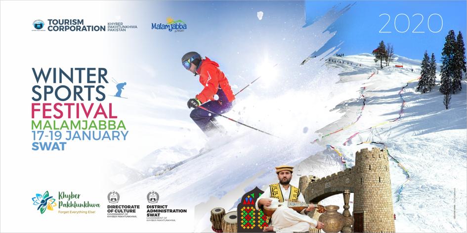 kptourism's tweet photo. The Tourism Corporation Khyber Pakhtunkhwa (TCKP) is going to organise the “Malam Jabba Winter Sports Festival 2020” at the scenic tourist resort Malam Jabba in Swat Valley.

#kptourism #khyberpakhtunkhwa #travelbeautifulpakistan #pakistan #swat #malamjabba https://t.co/Vnp0gGBs9b