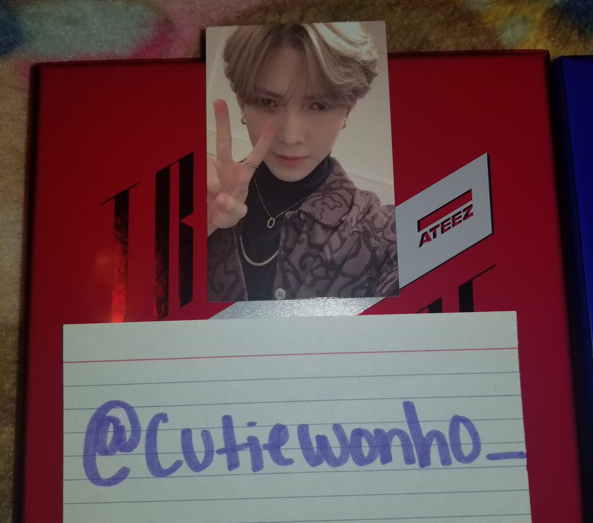 whcobie's tweet photo. ❗ATEEZ WTT❗
Have: Yeosang A version
Hongjoong Z version 

Want: Yunho equivalents
Location: USA
WW: mmmm maybe.... 
DM Please!!! 
@ATEEZtrade https://t.co/jY5tJw0BBV