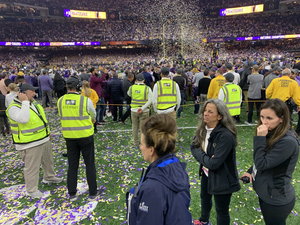 That’s a wrap in New Orleans! Congrats to the LSU Tigers - National Champs! <a href="/StewartInc/">Stewart</a> <a href="/CFBPlayoff/">College Football Playoff</a>