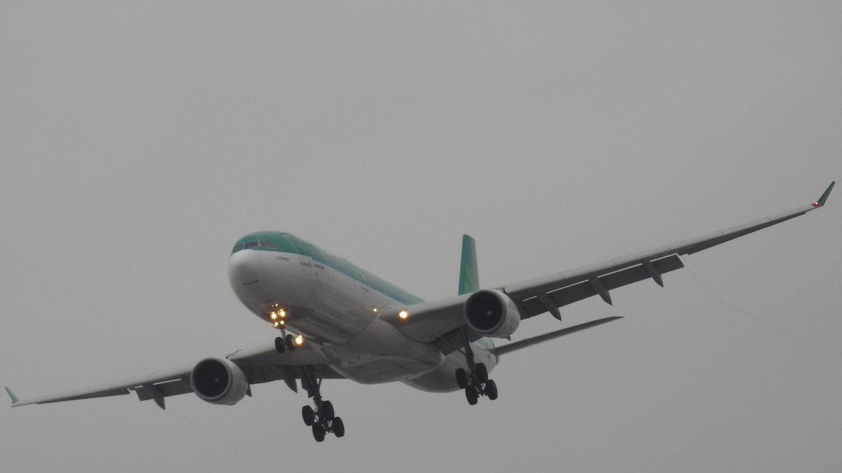 AviationBeavers's tweet photo. @TorontoPearson [Runway 23 Arrivals]

@AerLingus A330-300 from @DublinAirport 

@lufthansa 747-400 from @Airport_FRA 

#avgeek #planespotting #Queenoftheskies #yyz #Toronto #Shamrock #Lufthansa #Boeing #Airbus #Jetvibes https://t.co/r2BwNSRLJz