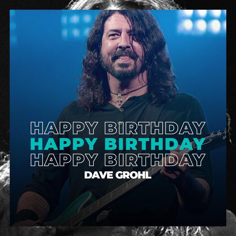 Happy Birthday Dave Grohl of !  Dengarkan lagu Foo Fighters 