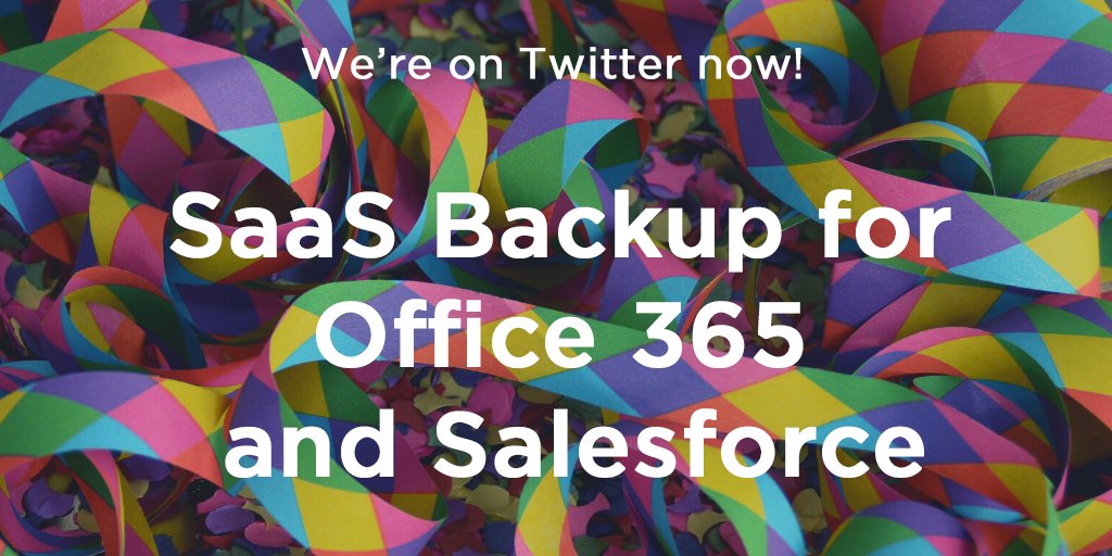NetappSaas's tweet photo. Welcome to our official channel @NetappSaas backup. #NetAppSaaSBackup protects your #Office365 & #Salesforce data from accidental or malicious deletion. Follow us using @NetappSaas. Stay tuned and for more information → https://t.co/D88vSwdshj https://t.co/UGIJZRSjoe