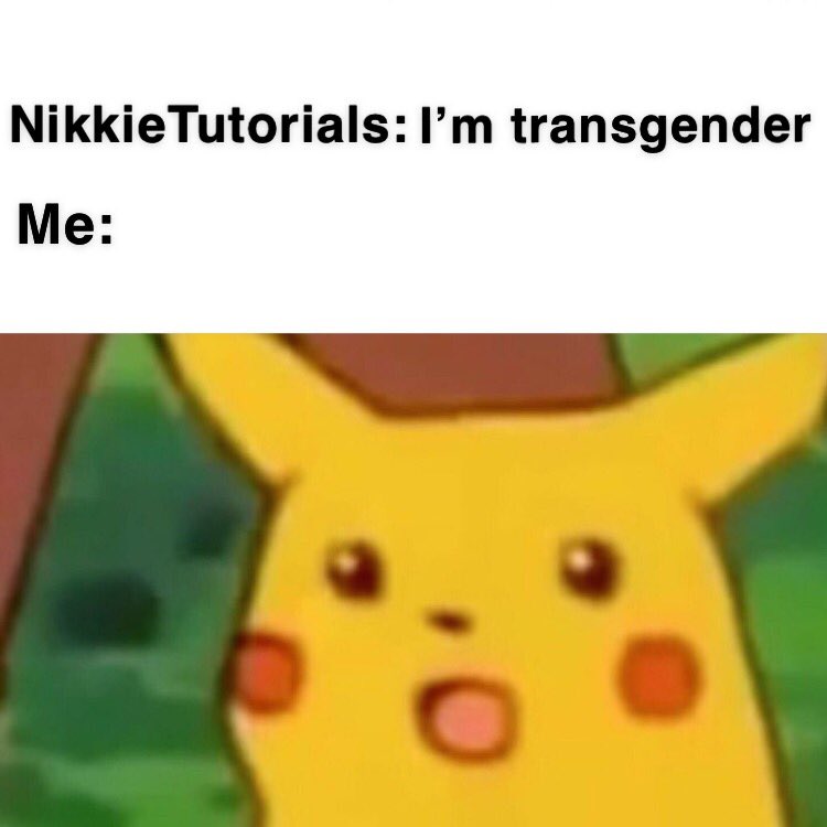 Rozy_62401's tweet image. Me after watching #nikkitutorials coming out video thinking she was lesbian or bi