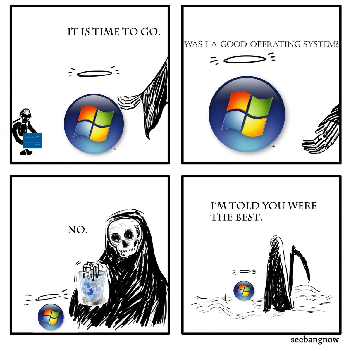 PowerGPU's tweet photo. RIP Windows 7 2009-2020.
You will be missed. https://t.co/6uc3OtB3OT