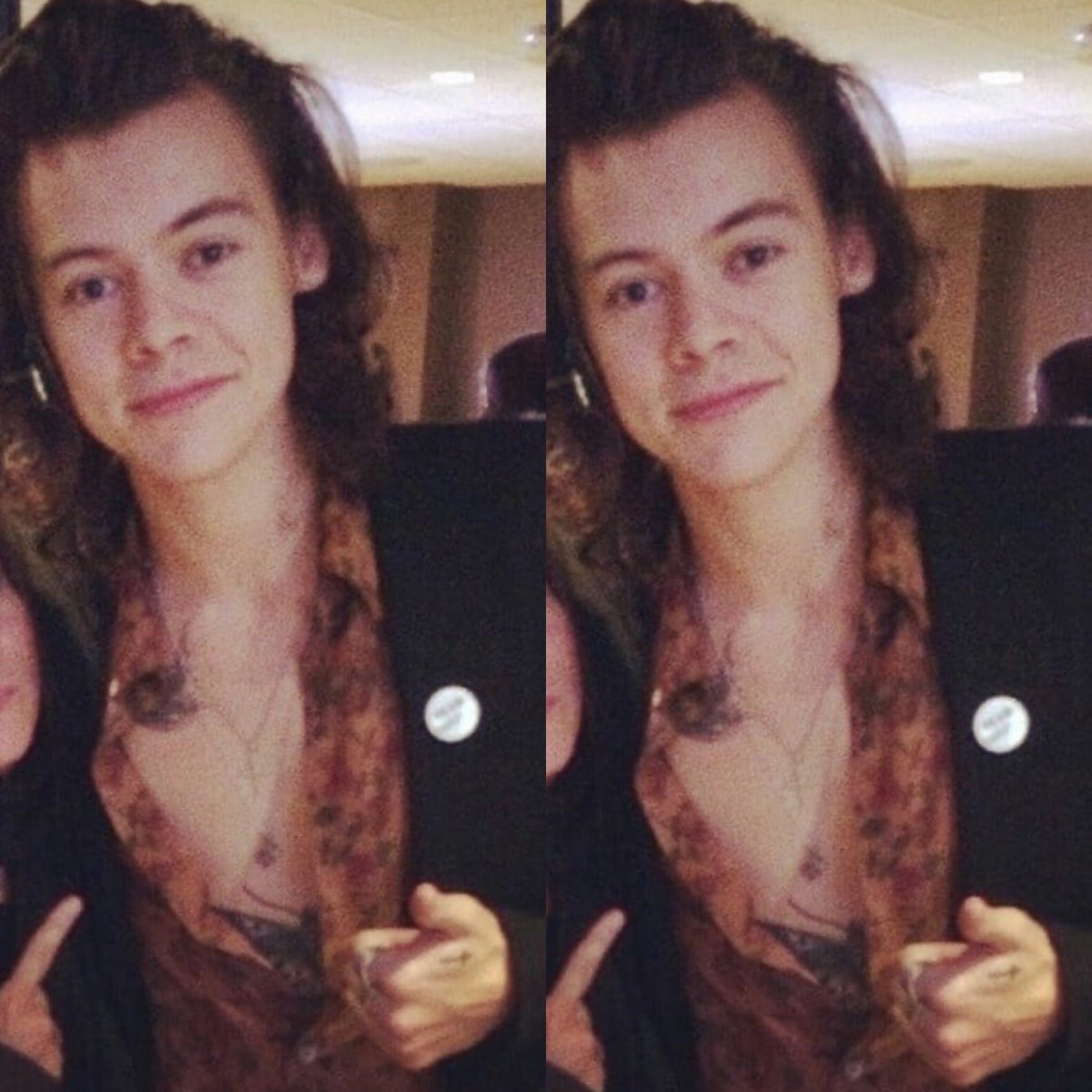 harrys_double's tweet photo. #Harries  #BestFanArmy  #iHeartAwards Retweet to vote https://t.co/22pV9OXfAV