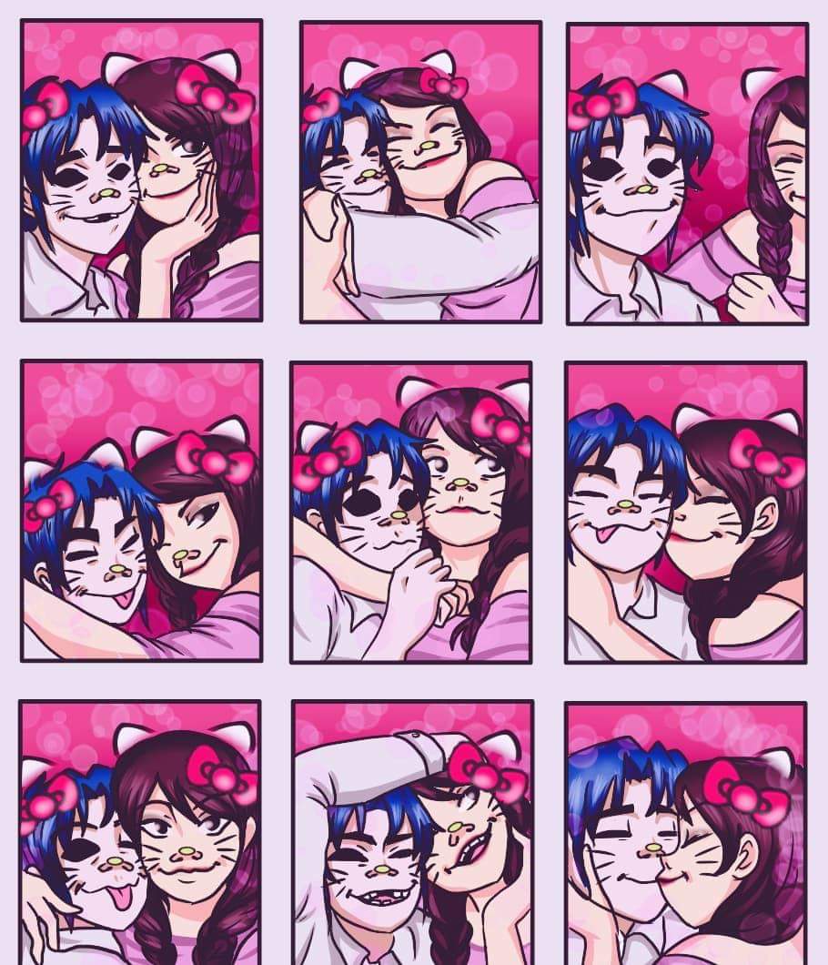 2nutrash's tweet photo. Lovely #2nu art 💕 (@selsweett_ used Scott &amp; Envy as a reference) https://t.co/6PWyGIFuYp