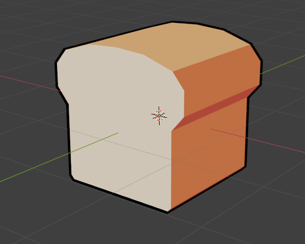 _Gabrielfer's tweet image. Not so random this time, the asset may become a food one #sprytile #blender #3D #vacaroxa #lowpoly
