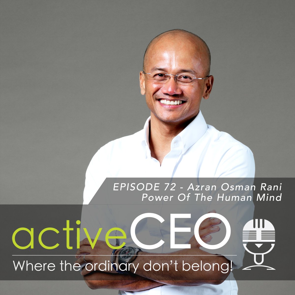 NRG2Perform's tweet photo. #activeCEO #Podcast #72 Azran Osman-Rani. @azranosmanrani talks about the Power Of The Human Mind, four pillars to decision making as CEO of AirAsia X, founding health tech startup Naluri, being a high performing leader, & his new book 30 Days & 30 Years. https://t.co/wmZA66AEqv https://t.co/2fpOJX0asP
