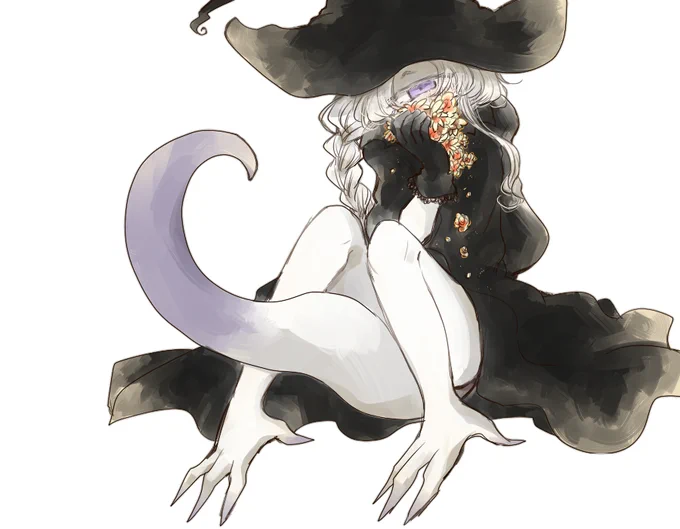 単眼トカゲ魔女 (と呼んでるけどトカゲじゃなさそう) 