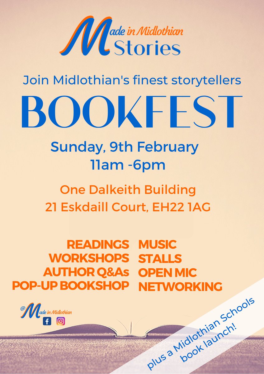 MimStories's tweet photo. @MidLibraries @midgov
Got your tickets now to your local book festival! Midlothian finest!
https://t.co/saMZ1QGM6y https://t.co/5Z5EqehS4E