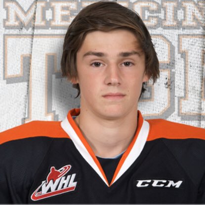 KyleIreland_'s tweet photo. I’m late to the party on this but big congrats to @TPreziuso who played his 300th regular season game in the #WHL earlier this month. #rookiephoto 
📸: @tigershockey https://t.co/L6OX9gjkTw