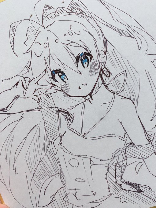 空いた時間に落書きぃ✏️ 