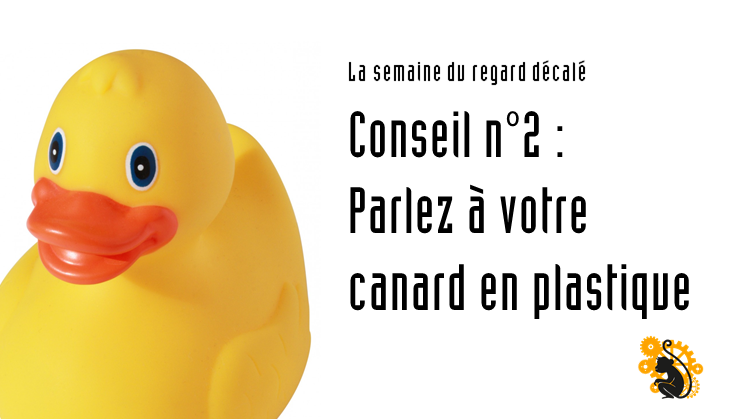 lesingecuivre's tweet image. Vous avez un problème difficile à résoudre ou une décision délicate à prendre ?
Sortez votre canard en plastique et confiez-vous à lui. Il ne vous donnera aucun conseil mais ne vous jugera pas et sera d’une écoute attentive et sans faille. #problemresolving #agilewayofworking