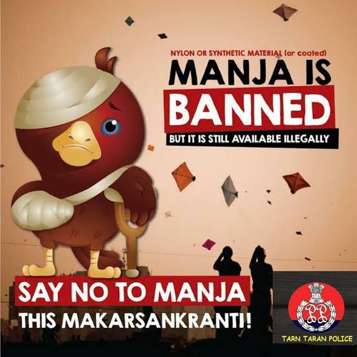 TarnTaranPolice's tweet photo. #birdsfriendly #MakarSankranti #safemakarsankranti #tarntaranpolice #punjabpoliceindia https://t.co/rv5CoqiIOV