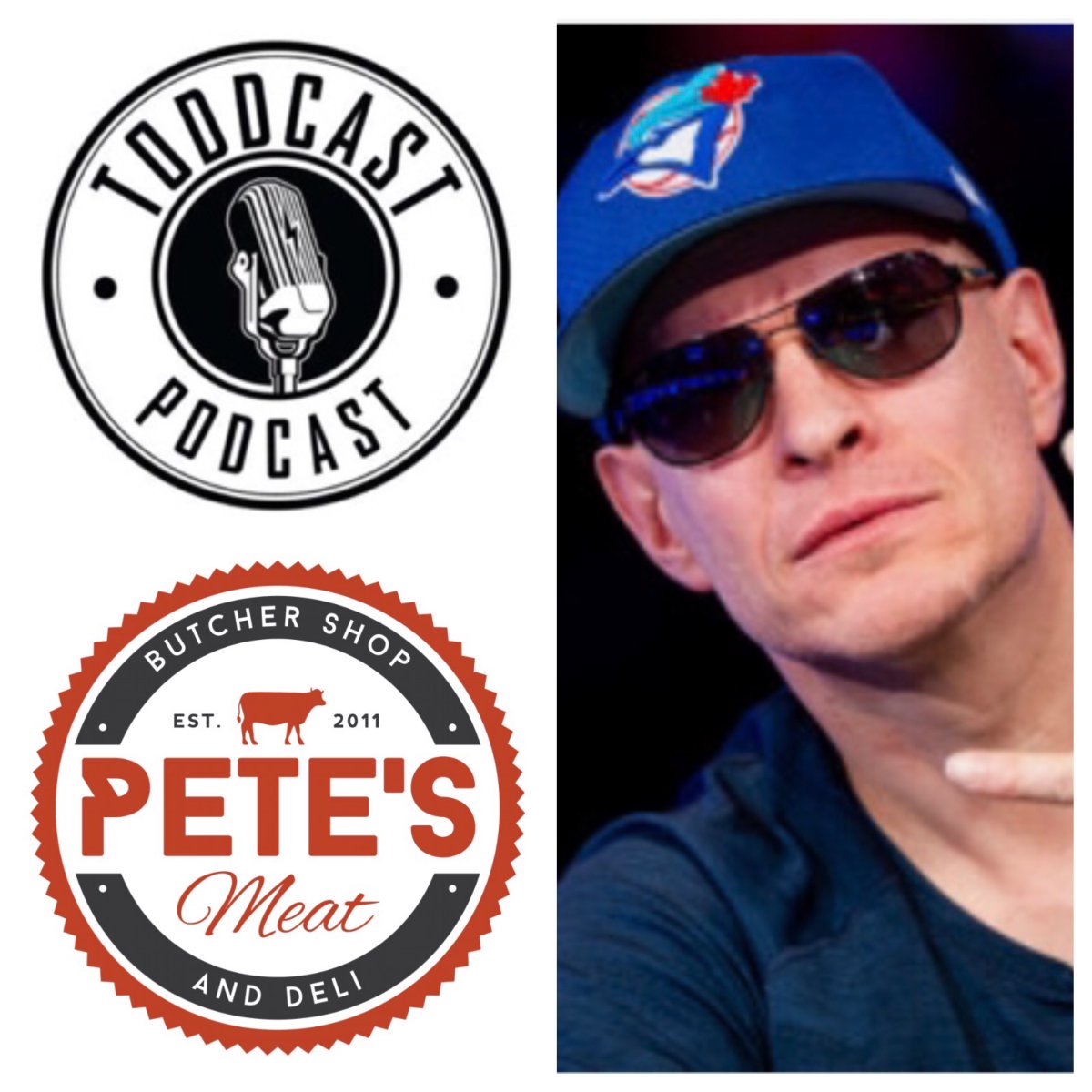 TODDCastPodcast's tweet photo. #WSOP 3x bracelet winner #GregMueller is a featured guest of #podcast Ep.210! We talked #Packers, #Canucks, #marijuana, #superpowers, #GnR & more! https://t.co/8Ir0cvufkE
* @Petesmeats powers entertainment guest visits! https://t.co/ECs228Tkvo