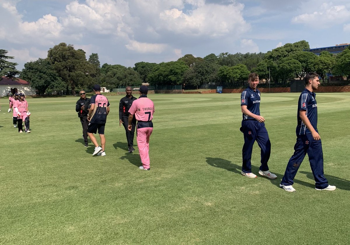 Kicked off our U19 World Cup preparations with a warm up match against Scotland yesterday. The boys are loving South Africa so far.