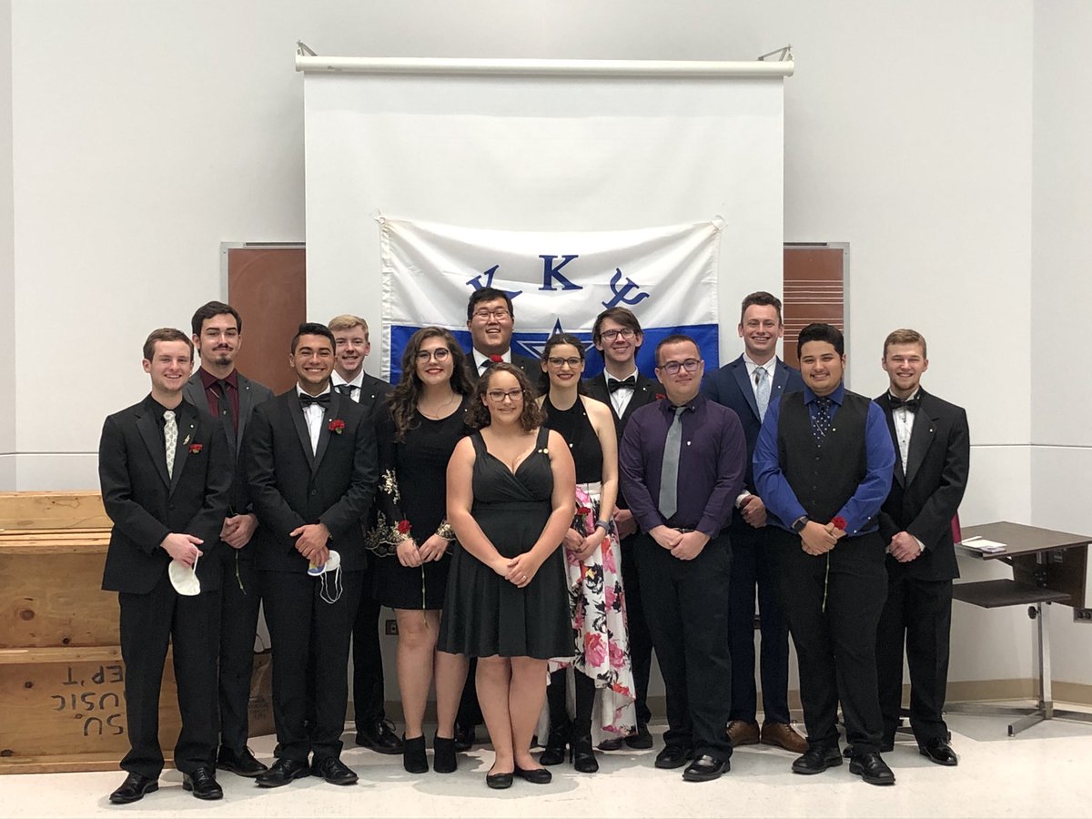 Congratulations to our newest class of brothers for completing the Road to Wisdom! Please welcome the Psi Class to the brotherhood! 💙 #AEA #KKΨ #iotakappa #kappakappapsi