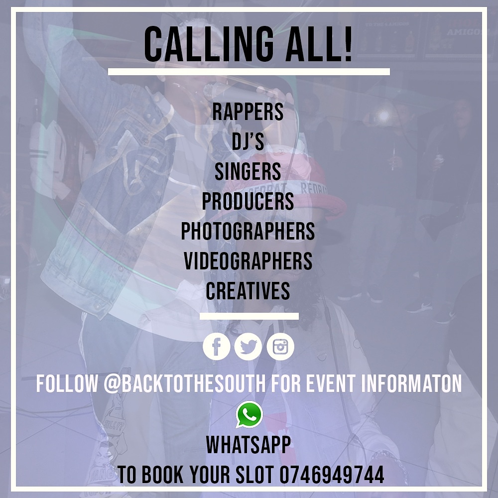 BACK2THESOUTH's tweet photo. Are you looking for a comfortable environment to practice your creative side?
A safe networking place or simply on a talent search?

This is an opportunity for you!. https://t.co/C7R8o3PSGC