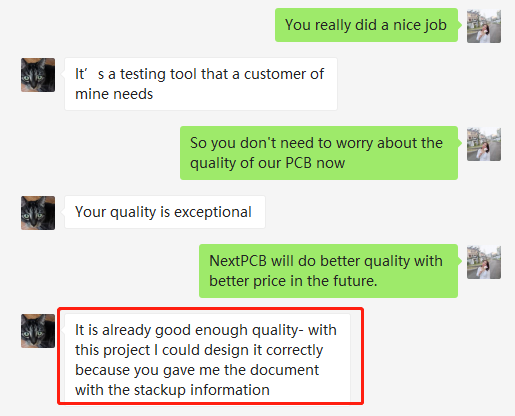 HQ_NextPCB's tweet photo. Hey guys, check out the feedback from a customer who has used PCB from NextPCB.
we are very proud that our PCB makes him very satisfied.πππ
NextPCB With UL & ISO9001 & ISO4001 Certified to ensure the PCB quality of your project.
#PCB #NextPCB #PCBprototype #HighqualityPCB https://t.co/3oCOLK3ivC