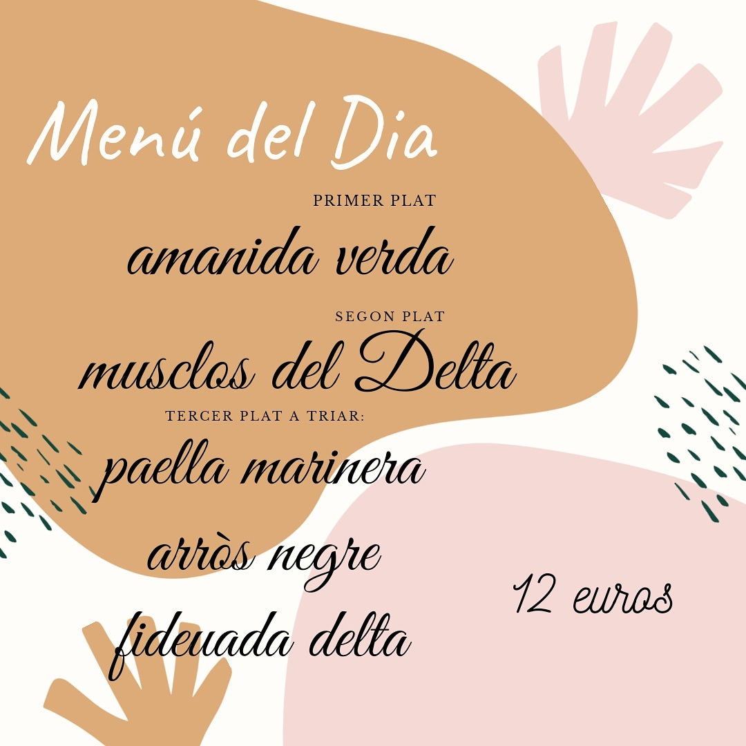 delta_park's tweet photo. Menú diari per 12 euros amb musclos i arrossos del Delta de l'Ebre🌾 https://t.co/1Stg5uCHad