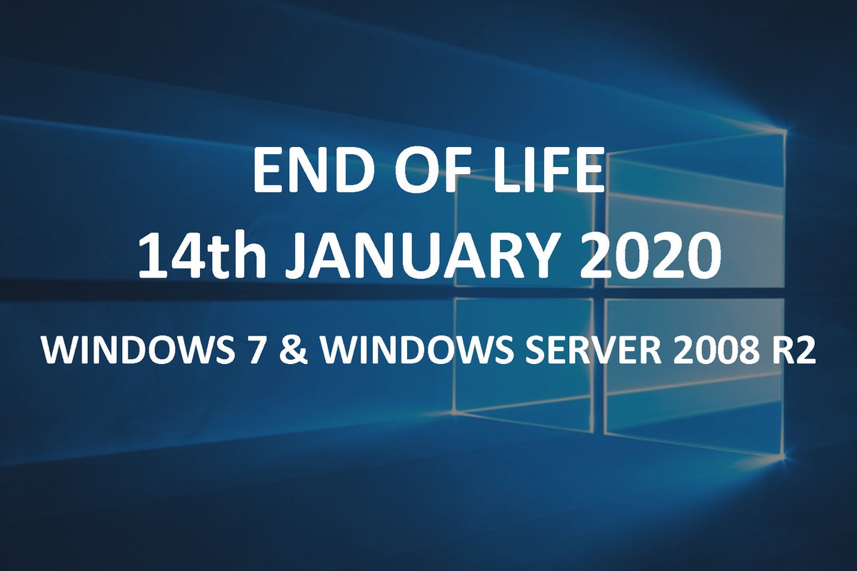 pure__cloud's tweet image. They think it's all over... it is now😱! Extended Support for #Windows7, #WindowsServer2008/R2 & #ExchangeServer2010 ends today. Have you prepared? ow.ly/ltHs50xAZSo #EndOfLife #WindowsSupport #TSupport #WeCanHelp