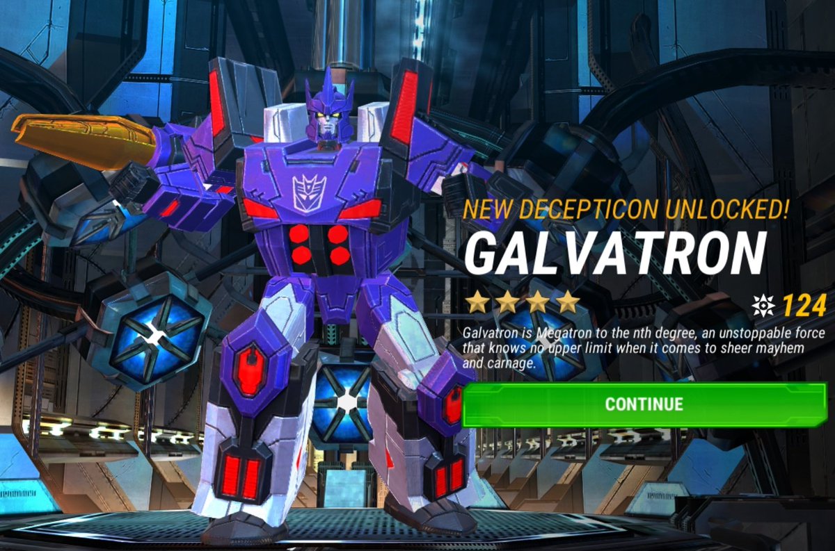 soundwavescat's tweet photo. Some nice pickups through shard accumulation over the last month or so...the #octone was won from a premium crystal 🤪
#Galvatron
#runamuck
#octopunch
#transformersearthwars
#transformers
#spaceape
#backflipstudios https://t.co/vkpYCCOJhk