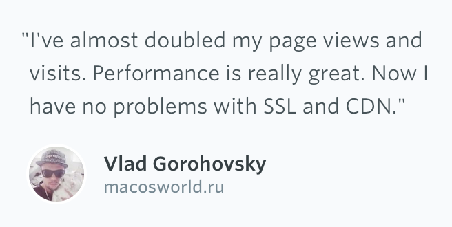 Блукаючи головною сторінкою сайту зі здивуванням побачив знайоме обличчя. Несподівано було знайти згадування про <a href="/macosworld/">macosworld.ru</a>. Впевнений, що Влад поганого не порадить. 😊