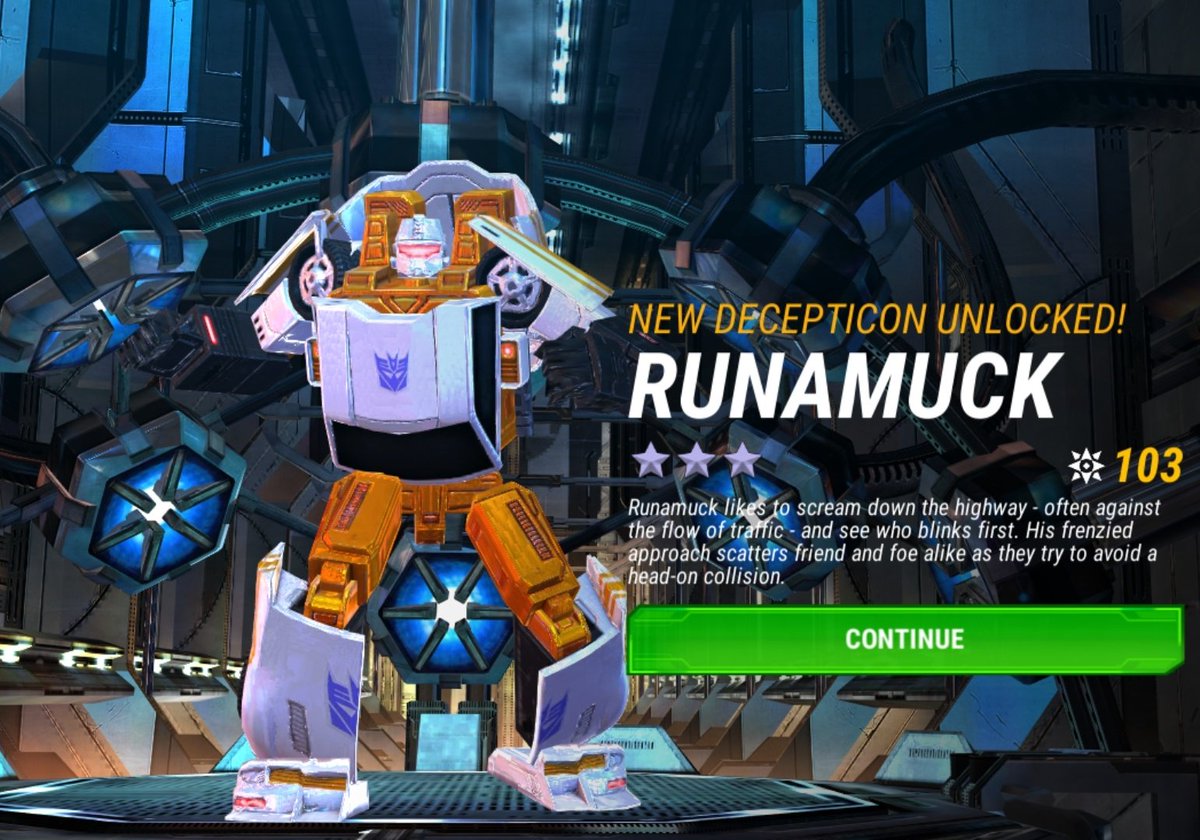 soundwavescat's tweet photo. Some nice pickups through shard accumulation over the last month or so...the #octone was won from a premium crystal 🤪
#Galvatron
#runamuck
#octopunch
#transformersearthwars
#transformers
#spaceape
#backflipstudios https://t.co/vkpYCCOJhk