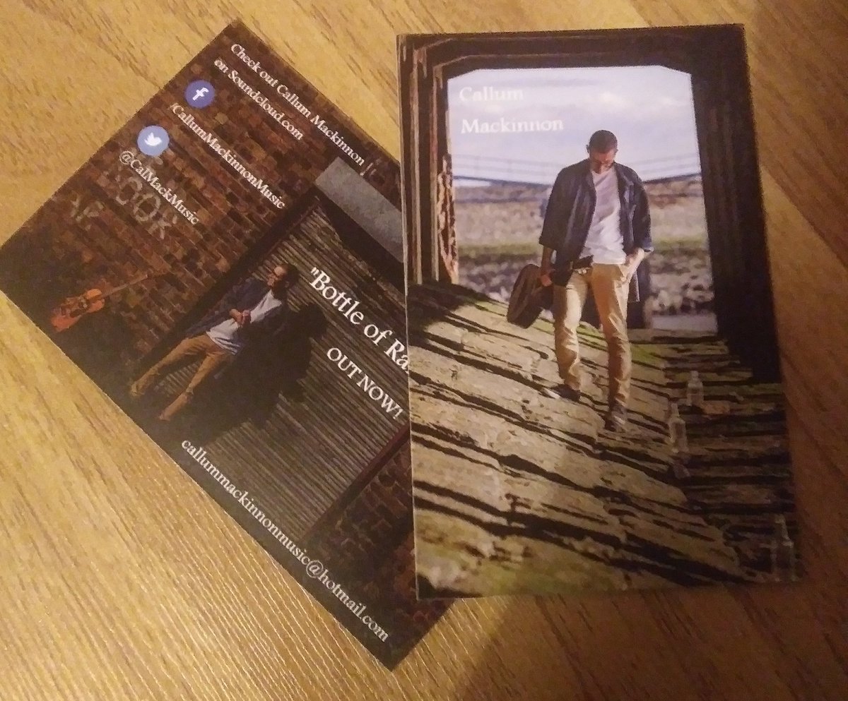 Thanks to <a href="/Vistaprint/">VistaPrint</a> for my new business cards #songwriter #business 😂