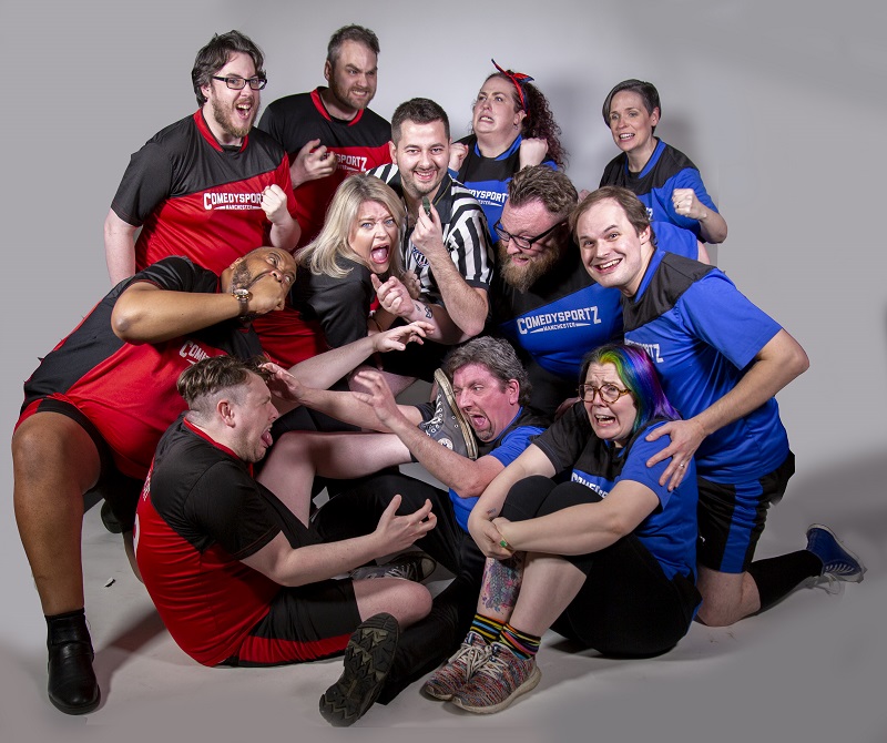 The @ComedySportz_UK team are promising new games for the new year.
Catch this family-friendly comedy show <a href="/WatersideArts/">Waterside Arts</a> this Saturday - tots show in the daytime #saletown #lovem33
ow.ly/ZDT750xUKaV