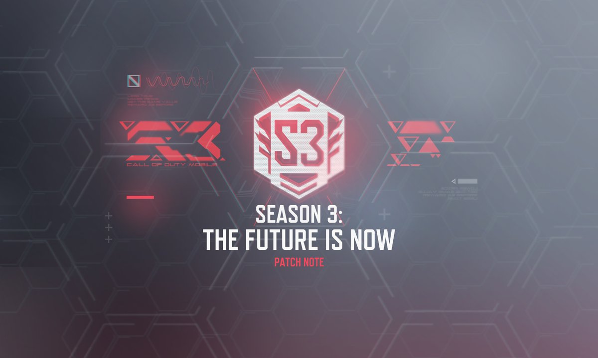Season 3: The Future is Now! OFFICIAL Patch Note Link here! codm.garena.com/news/details/?… Let us know what you think! #CODM #callofdutymobile #CODMobile #Garena #Season3
