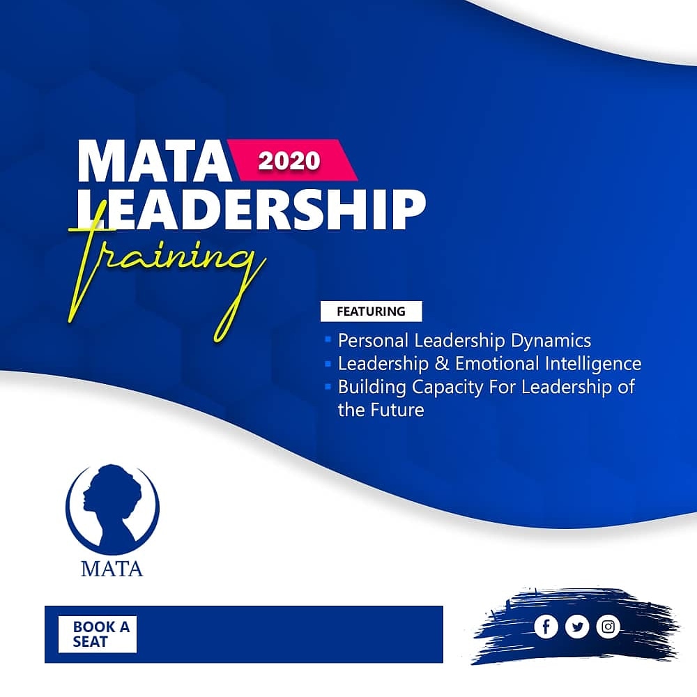 Talk2Yasmin's tweet photo. Have you heard of the #Mata #LeadershipDevelopmentTraining @strongwomen4u https://t.co/WqHN5crCzD