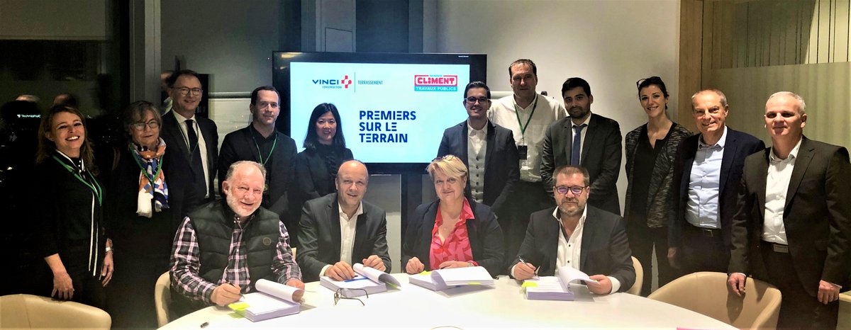 Nous souhaitons la bienvenue aux collaborateurs de Climent TP !
Après 30 ans de collaborations fructueuses sur de nombreux chantiers, l'entreprise Franc-comtoise spécialisée dans le terrassement et des aménagements urbains et paysagers, nous rejoint.
vinci-construction.com/fr/actualites/…