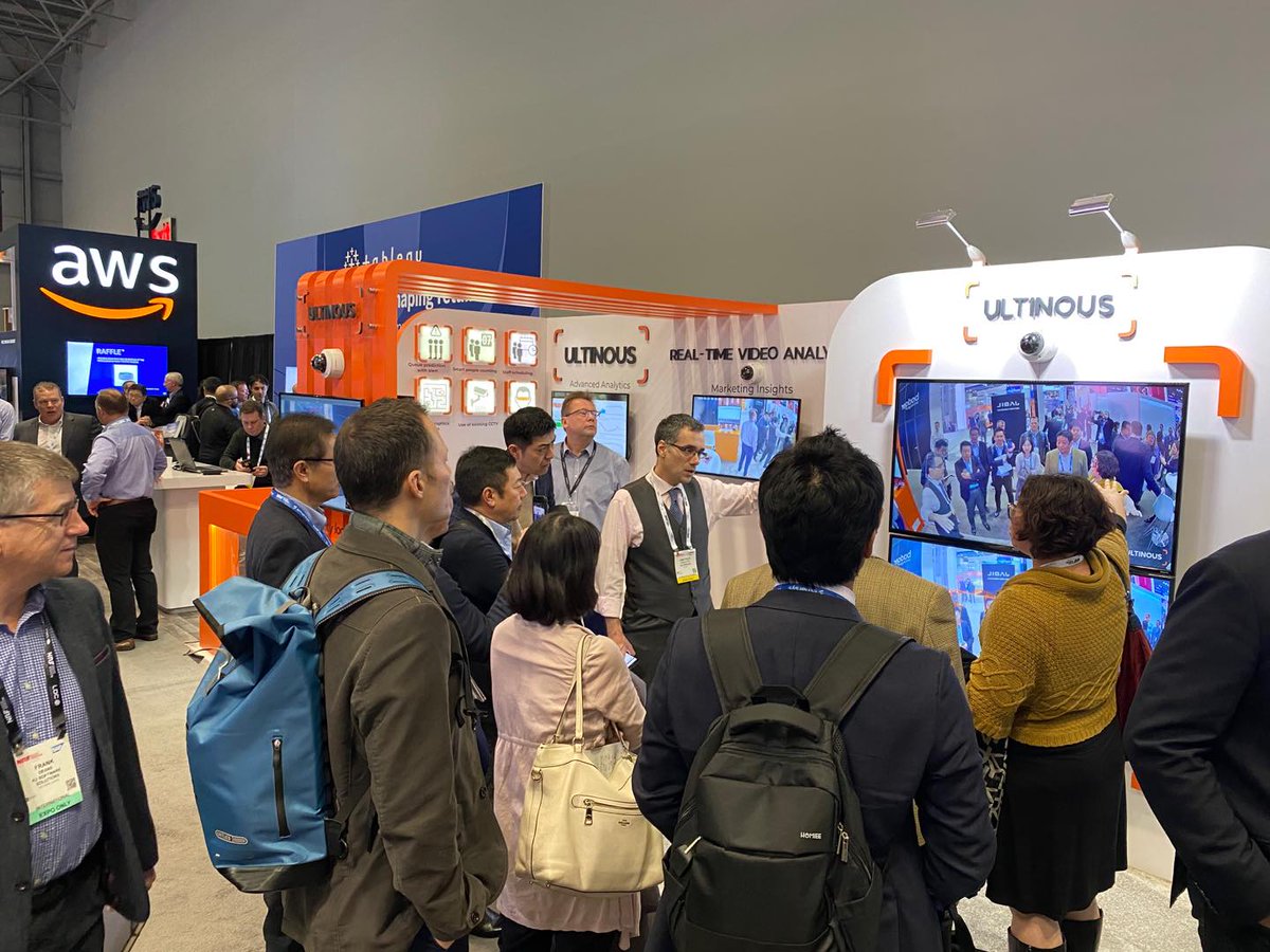 ultinousltd's tweet photo. Last day of NRF, last chance to visit our booth #6145 and see our live demos! See how our video analytics solution could support you in better understanding customer flow and behavior in physical shops providing metrics like footfall, dwell times, demography or conversion rate. https://t.co/13elmJpVr7
