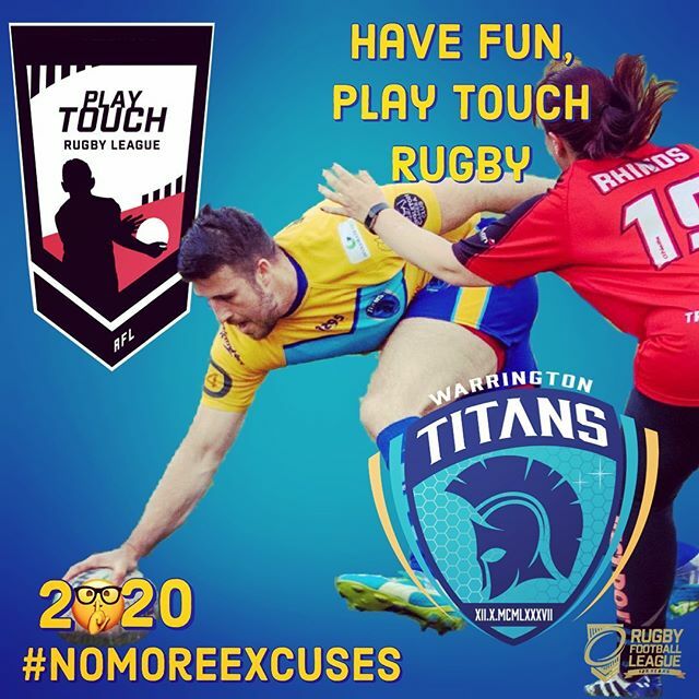 It’s almost Wednesday, which means it’s almost time to dust them boots off and get touched. 📍Whitecross Community Center
⏱18:30-19:30
💰£2 per player
14+ any fitness level or gender.
Turn up, have fun, get fit.
#touch #touchrl #touchrugby #rugby #rugbyleague #nomoreexcuses #w…